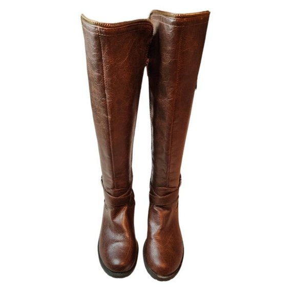GUESS Womens Halsey Brown Boots Size 7.5 - Picture 3 of 8